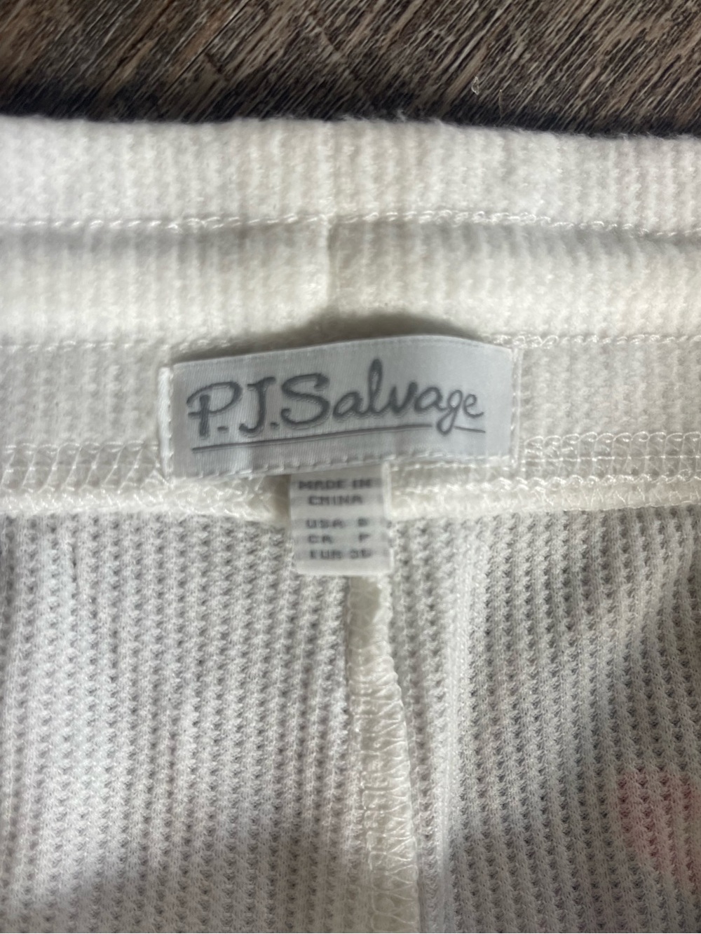 PJ Salvage SET Peace & Love hearts knit pants /long sleeve top - Picture 11 of 11